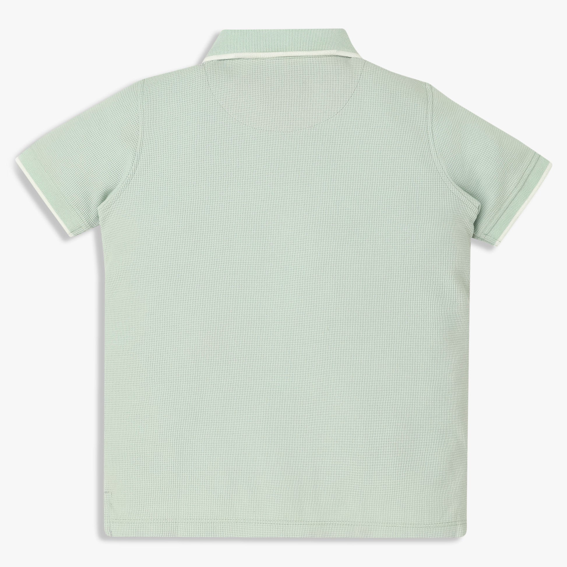 Boys Solid Polo T-Shirt
