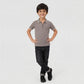Cotton Polyester Elastane Solid Half Sleeve T-Shirt