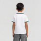 Boys Adventure Cut & Sew Polo T-Shirt With Zipper