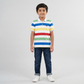 Boys Striped Polo T-Shirt