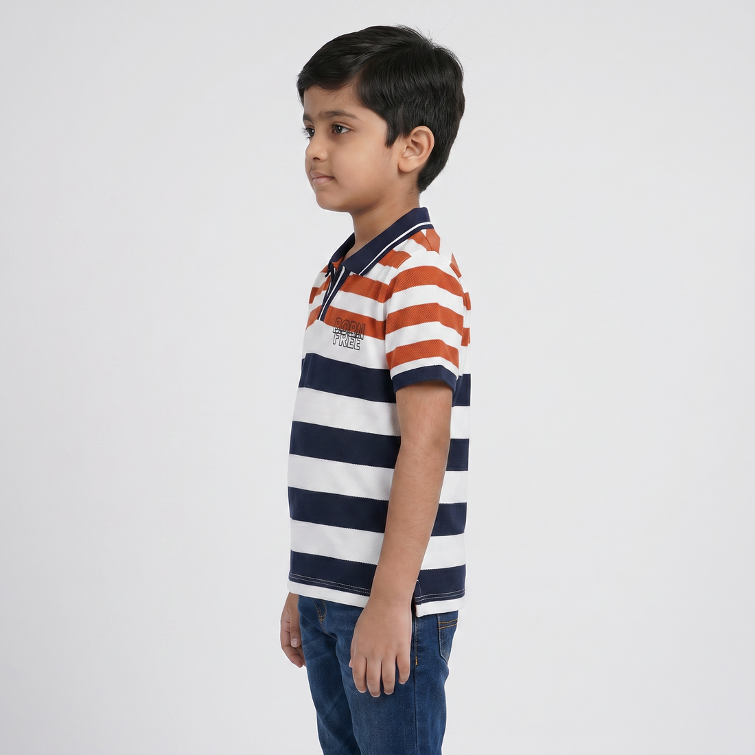 Boys Cotton Polo T-Shirt