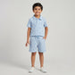 Boys Structured Polo T-Shirt