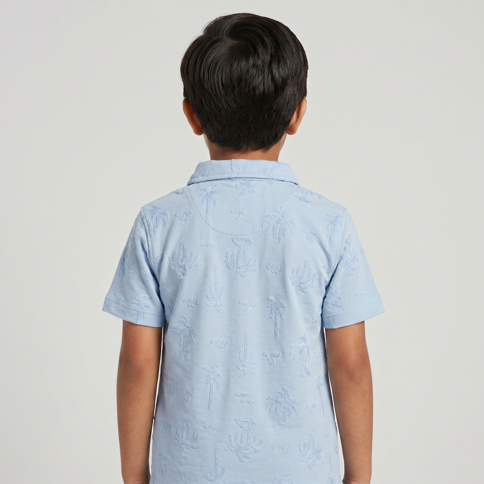 Boys Structured Polo T-Shirt