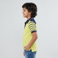 Boys Cut and Sew Polo T-Shirt
