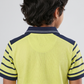 Boys Cut and Sew Polo T-Shirt
