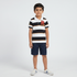 Boys Striped Polo T-Shirt