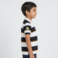 Boys Striped Polo T-Shirt