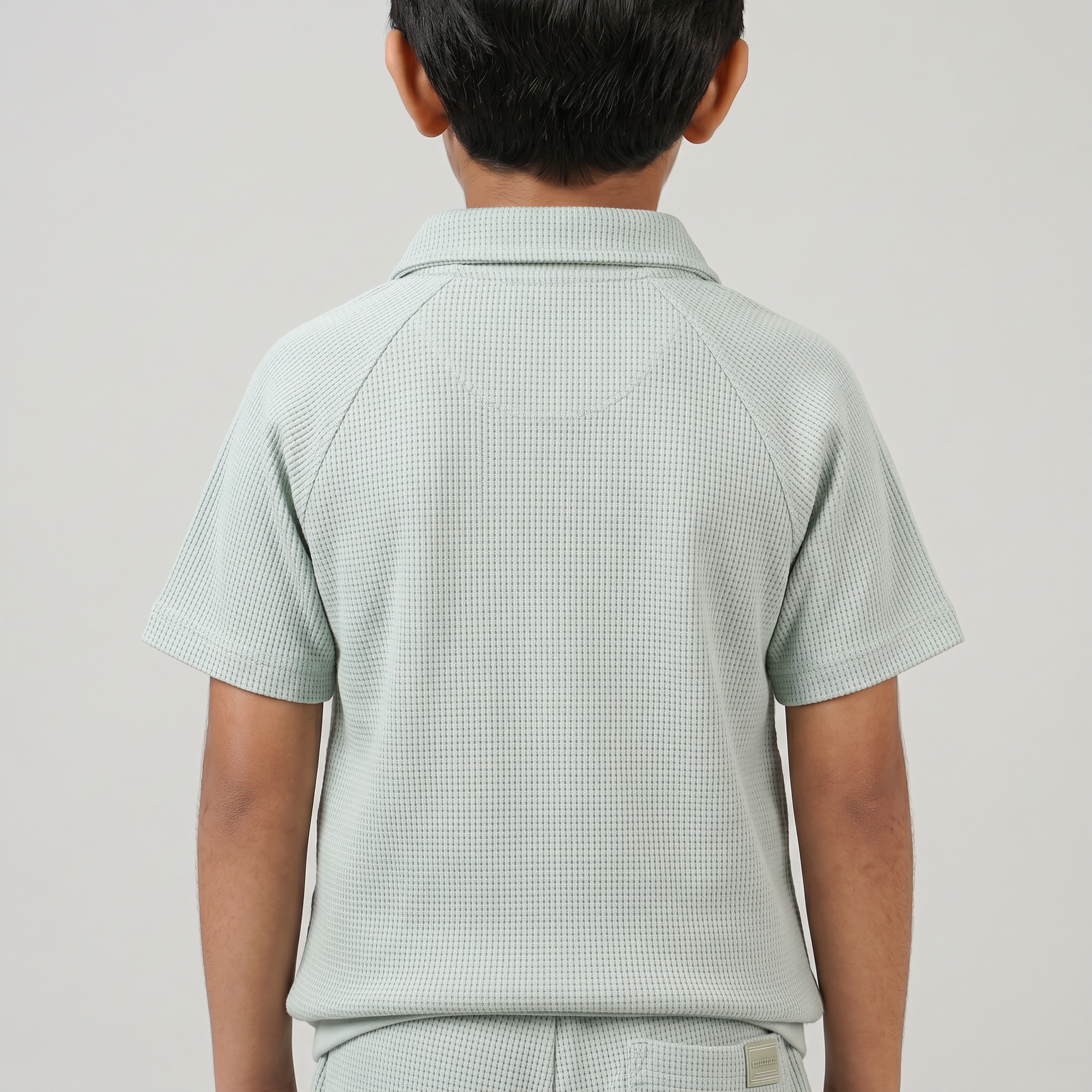 Boys Solid Polo T-Shirt