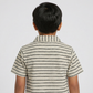 Boys Striped Polo T-Shirt