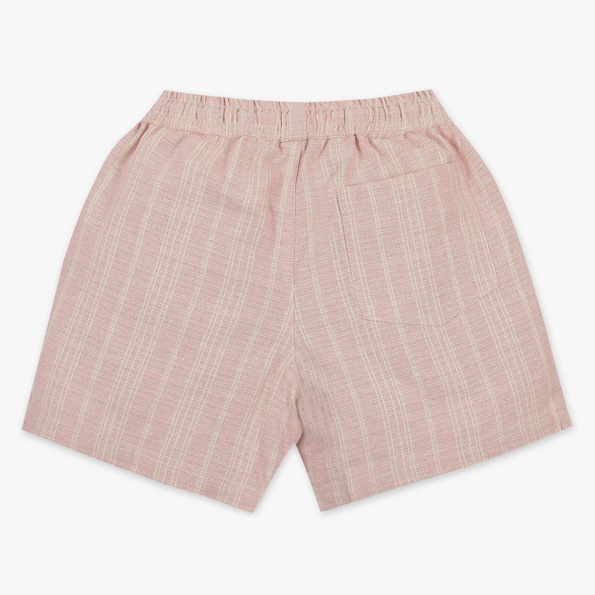 Boys Cotton Fabric Striped Shorts