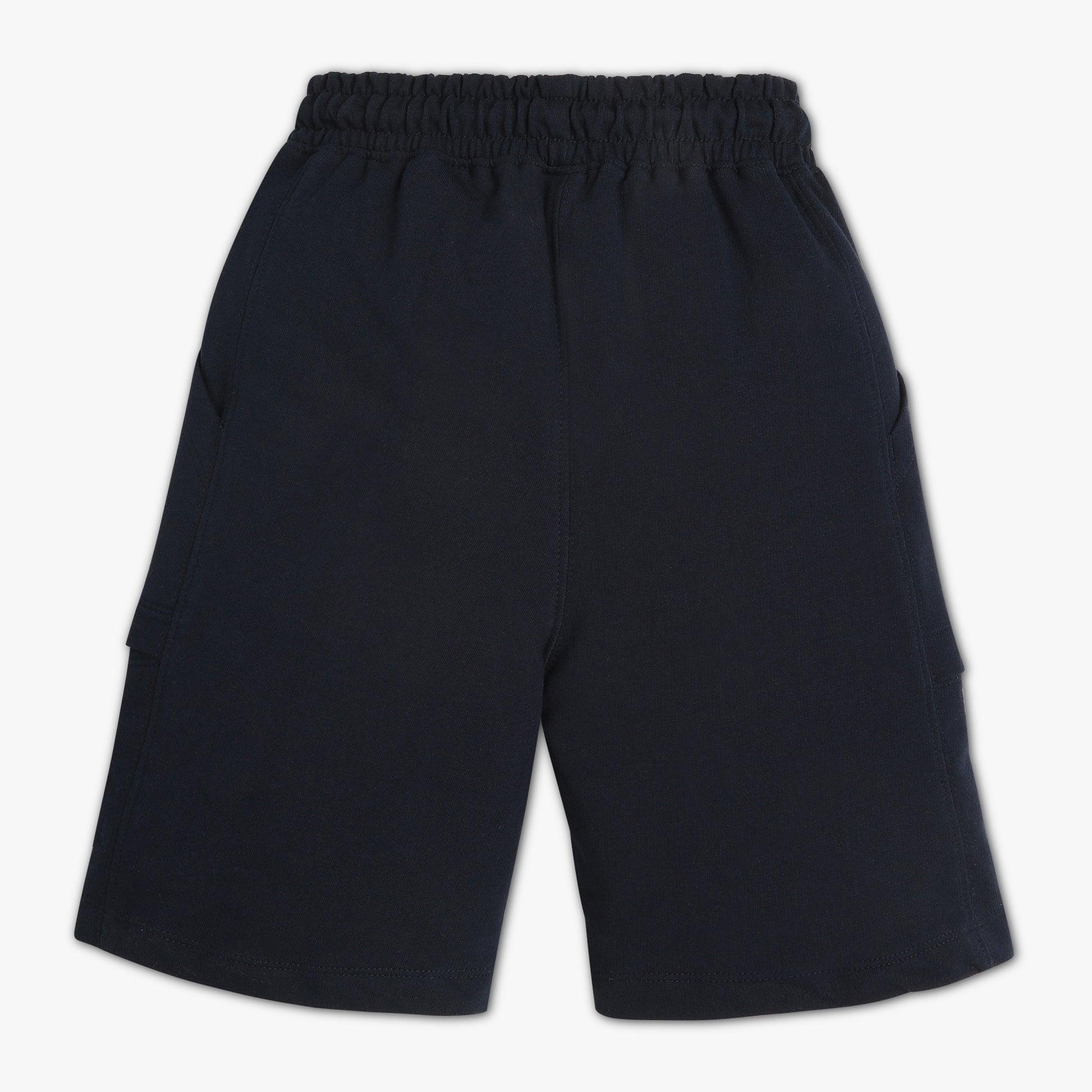 Boys Solid Knee Length Shorts