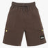 Boys Solid Knee Length Shorts