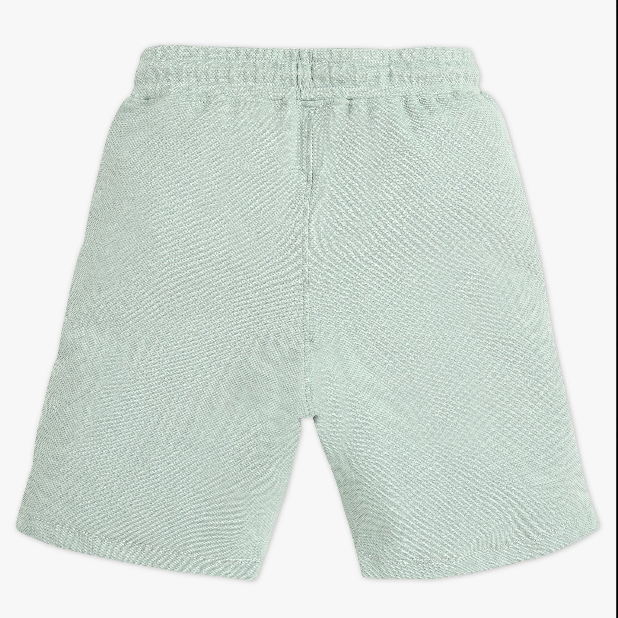 Boys Solid Knee Length Resort Shorts