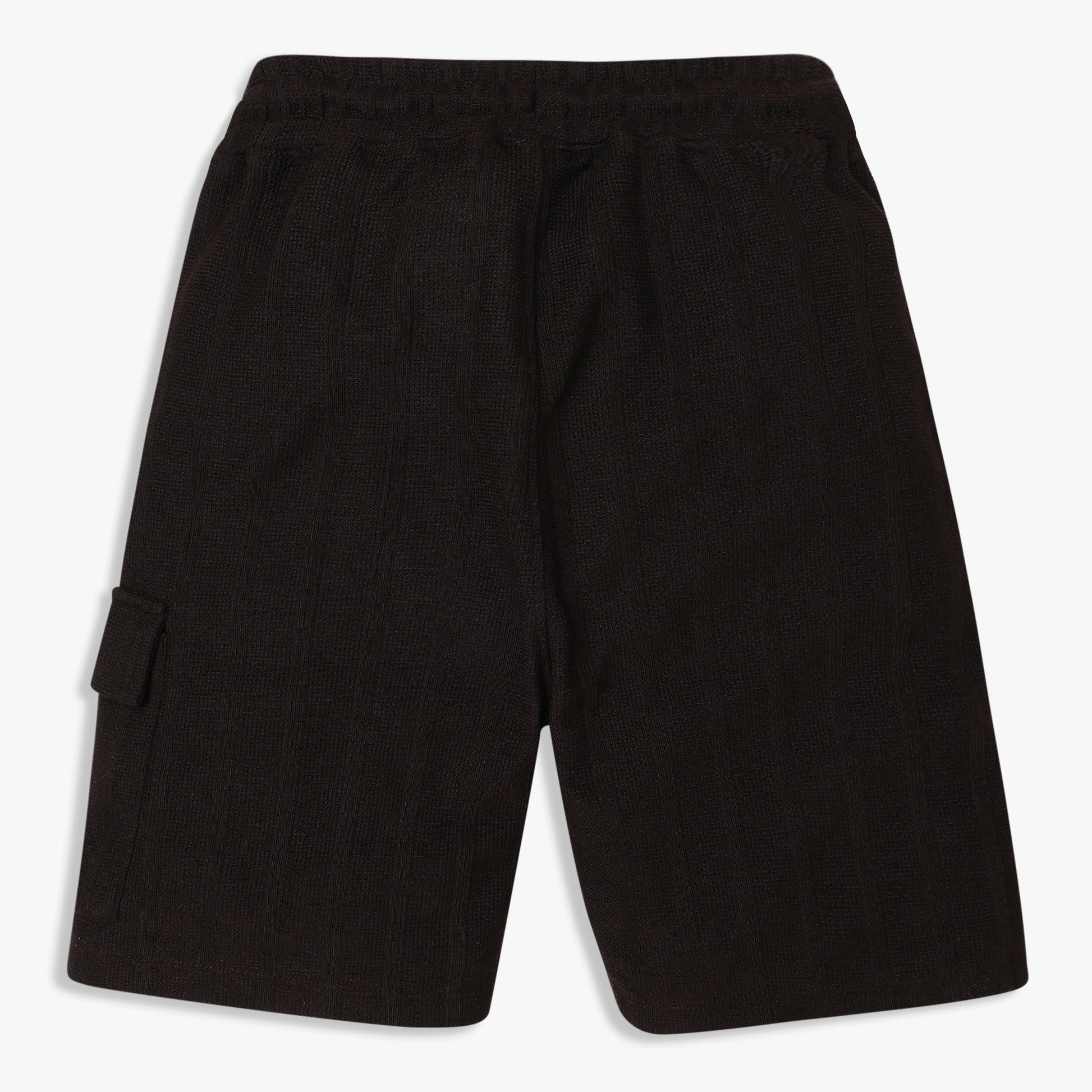 Boys Solid Knee Length Shorts