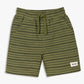 Boys Cotton Striped Knee Length Shorts