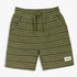 Boys Cotton Striped Knee Length Shorts