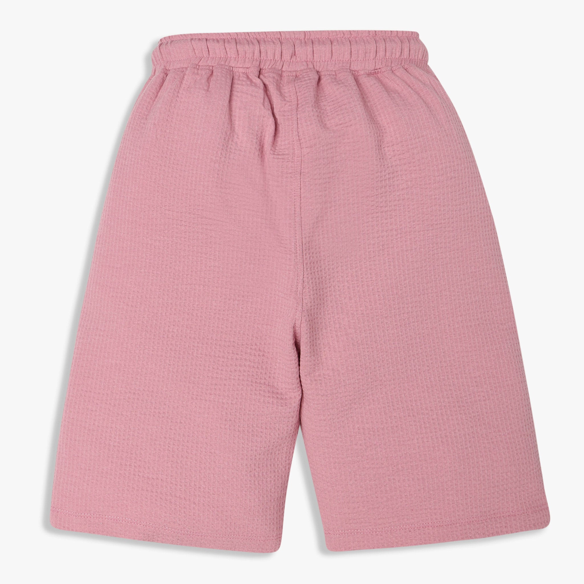 Boys Solid Knee Length Shorts