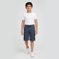Boys Cut and Sew Street Crew Oversize Shorts