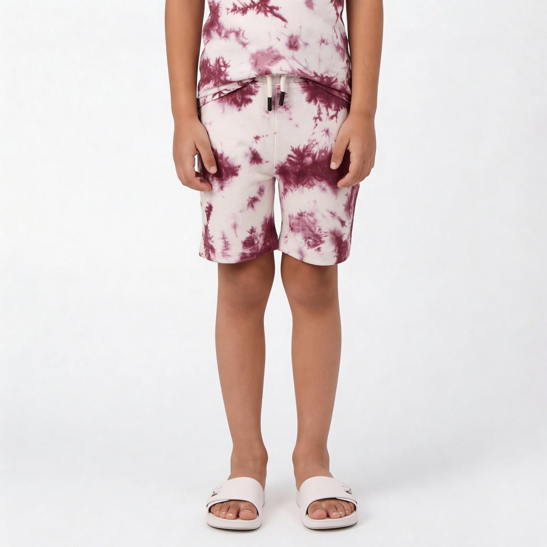 Boys Cotton Tie - Dye Shorts