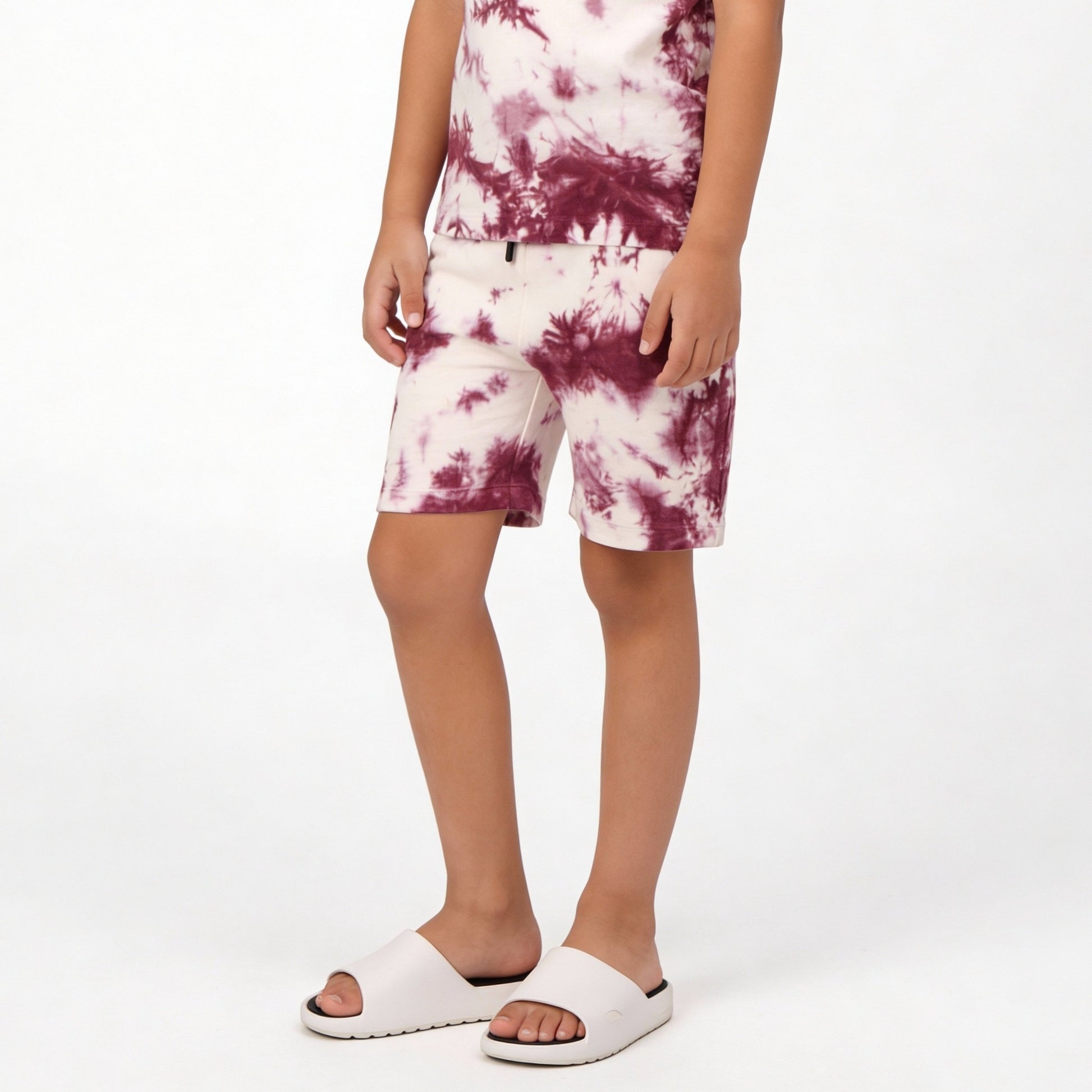 Boys Cotton Tie - Dye Shorts