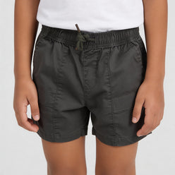 Boys Cotton Solid Pull On Shorts