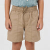 Boys Cotton Solid Pull On Shorts