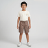 Boys Cotton Solid Pull On Shorts