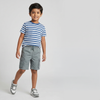 Boys Cotton Solid Pull On Shorts