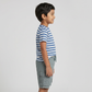 Boys Cotton Solid Pull On Shorts