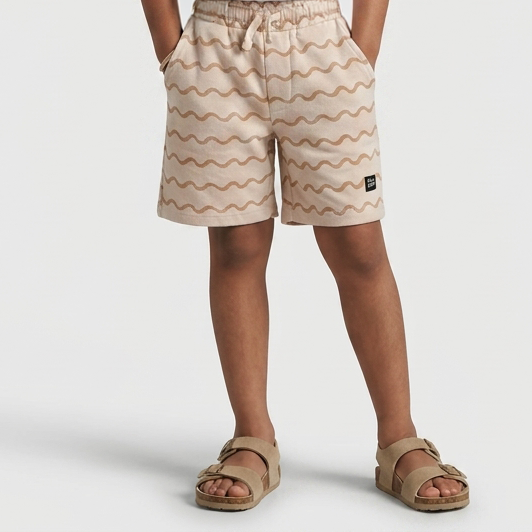 Boys Cotton Printed Shorts