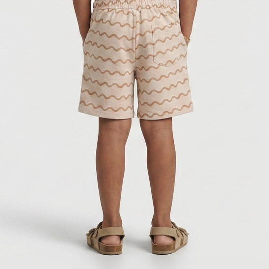 Boys Cotton Printed Shorts
