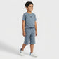 Boys Cotton Solid Shorts