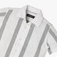 Boys Regular Fit Shirt Collar Striped Shirt