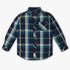 Boys Cotton Checkered Shirt