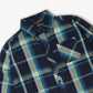 Boys Cotton Checkered Shirt