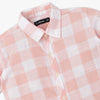 Boys Collar Full Length Sleeve Checkered Shirt