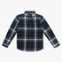 Boys Collar Full Length Sleeve Checkered Shirt