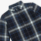 Boys Collar Full Length Sleeve Checkered Shirt