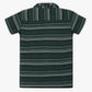 Boys Regular Fit Striped Shirt Collar Shirt