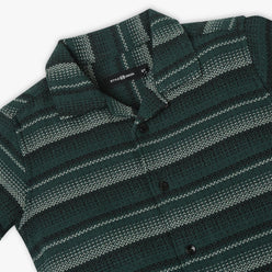 Boys Regular Fit Striped Shirt Collar Shirt