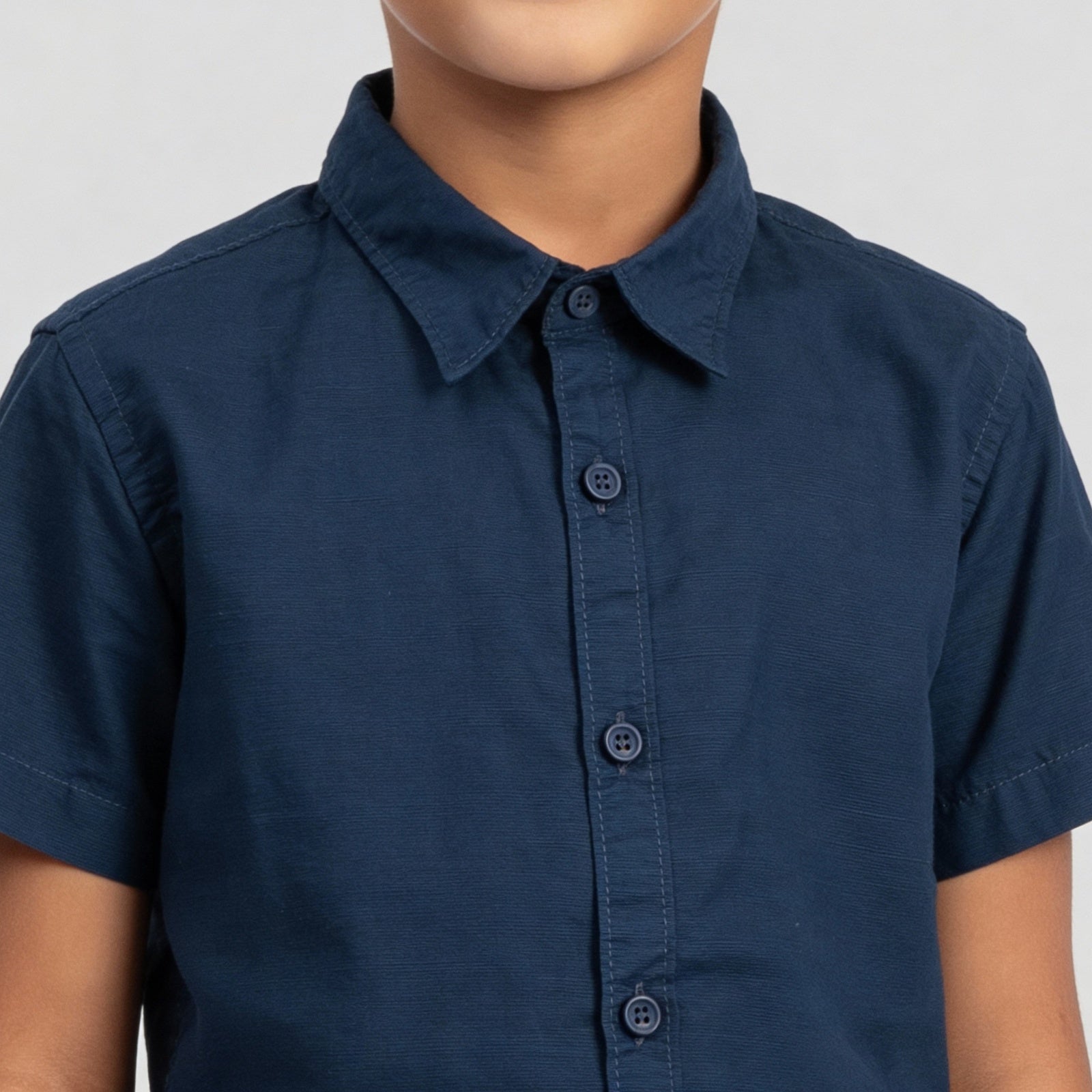 Cotton Cut And Sew Half Sleeve Shirt