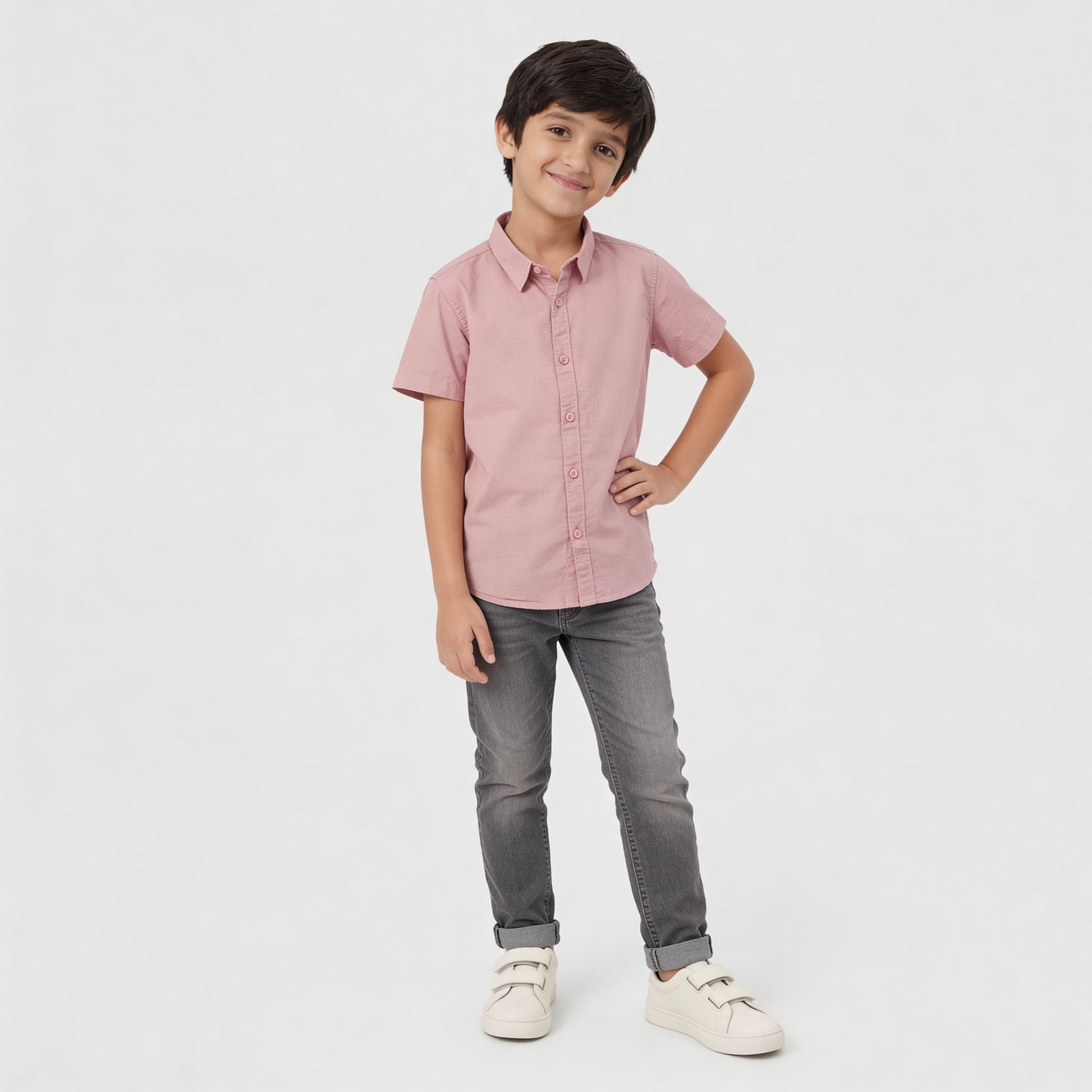 Cotton Cut And Sew Half Sleeve Shirt