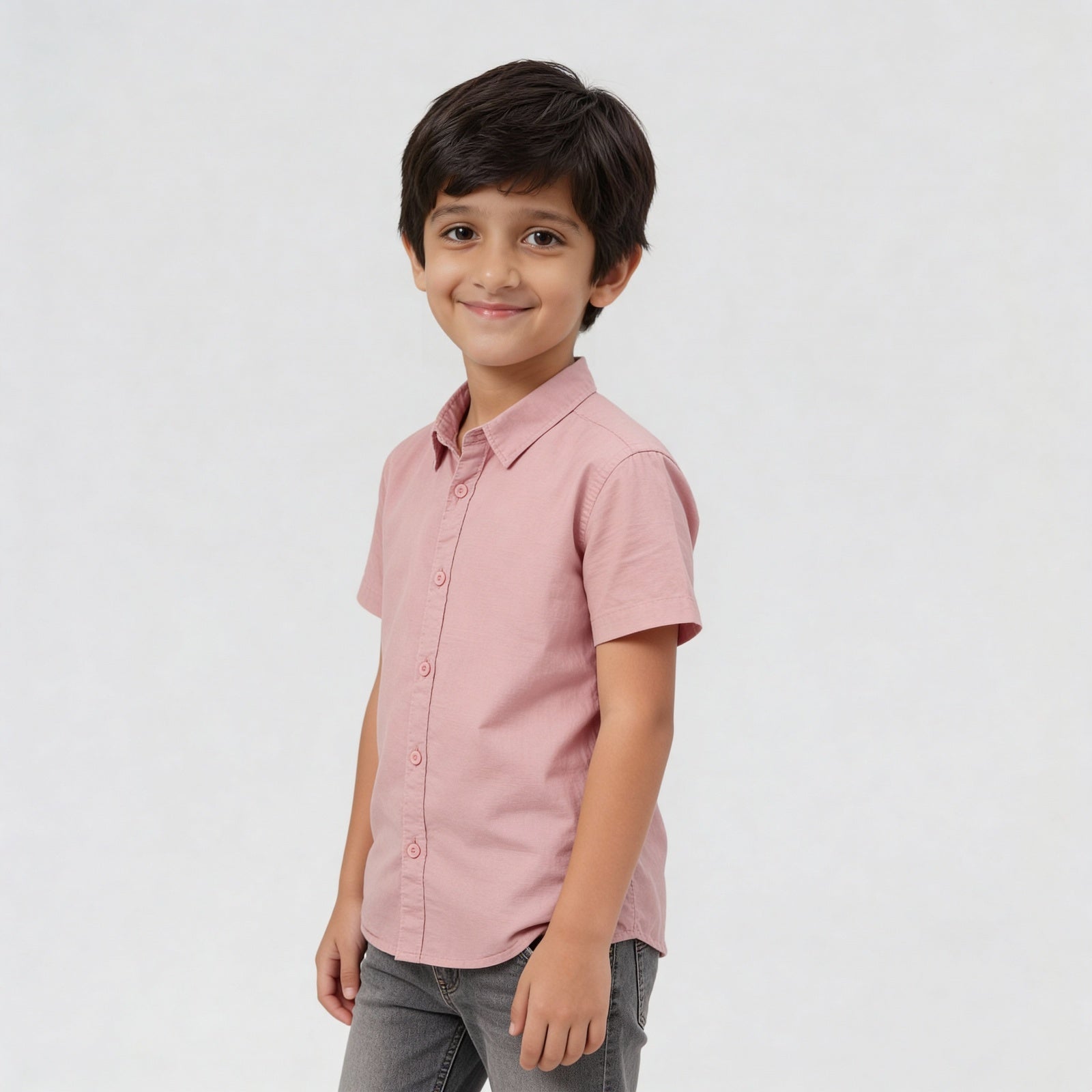 Cotton Cut And Sew Half Sleeve Shirt