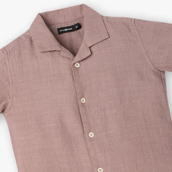 Boys Cotton Cuban Shirt