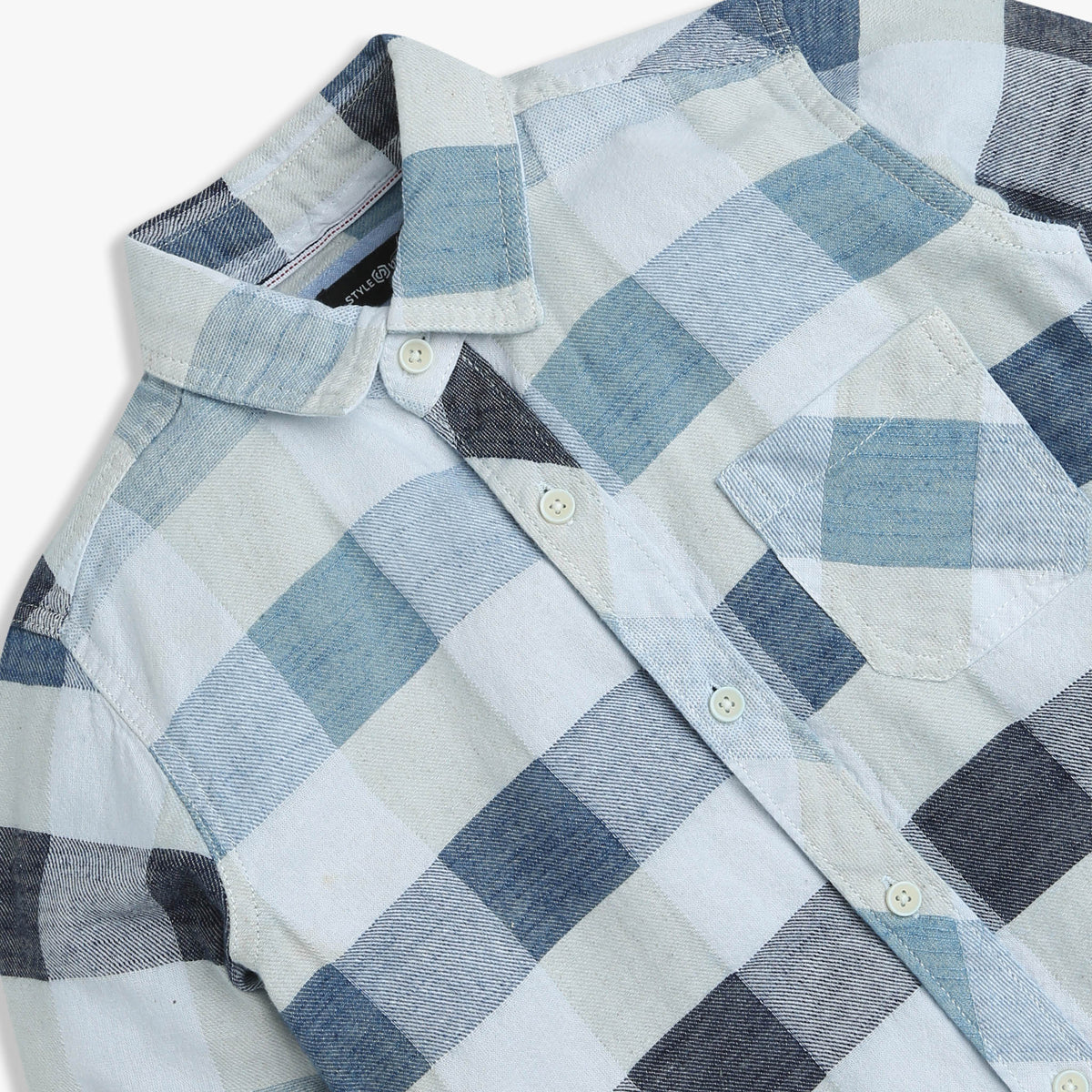 Boys Checkered Full Sleeve Shirt