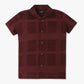 Boys Regular Fit Cut and Sew Camp Collar Shirt