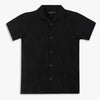 Boys Regular Fit Cut and Sew Camp Collar Shirt