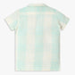 Boys Regular Fit Cut and Sew Camp Collar Shirt