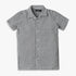 Boys Regular Fit Striped Camp Collar Shirt