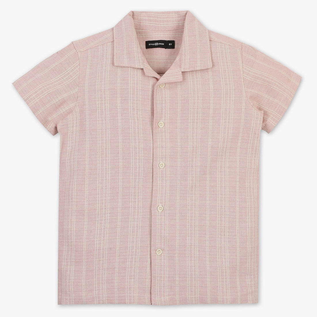 Boys Cotton Fabric Striped Shirt